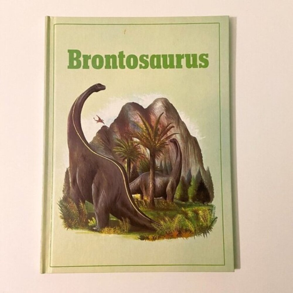 Vintage Brontosaurus by Angela Sheehan and Colin  Newman Rourke Publishing